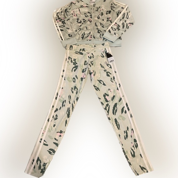 Adidas’s Floral Tracksuit - Picture 1 of 1